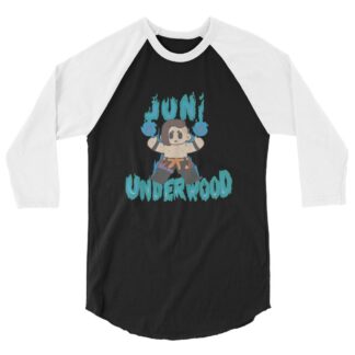 Juni Underwood "Chibi Altered" 3/4 sleeve raglan shirt