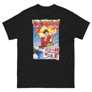 Juni Underwood "FiyahInTheHole" Short Sleeve Unisex t-shirt