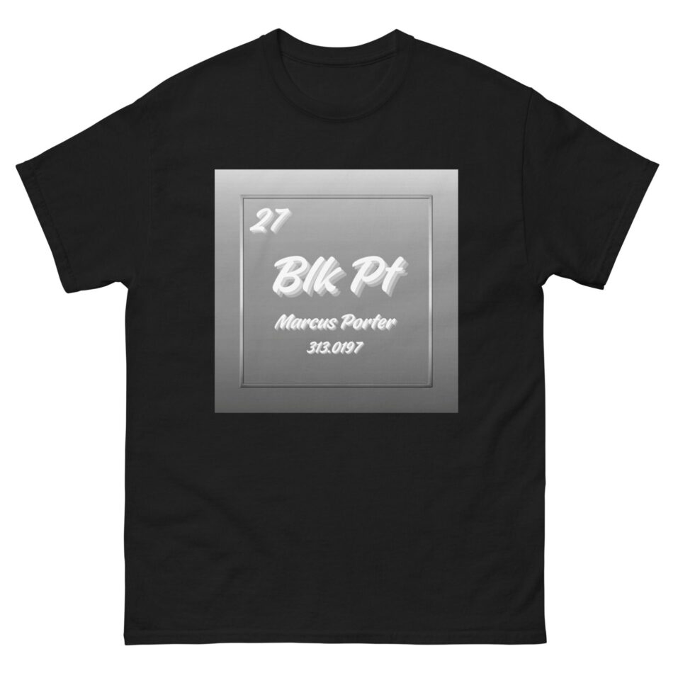 Marcus Porter "Black Platinum Marcus Porter" Short Sleeve Unisex t-shirt