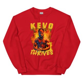 KEVO THRIVES "Flames" Unisex Sweatshirt