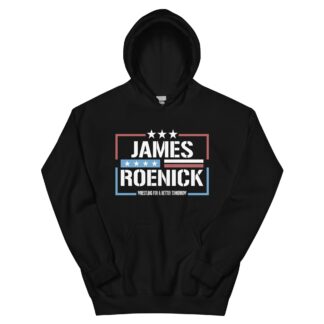 James Roenick "Wrestling for a Better Tomorrow" Unisex Hoodie