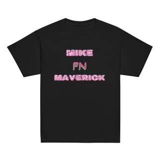 Wrestling With Maverick "Mike Fn Maverick" Youth Short Sleeve T-Shirt