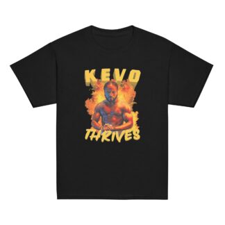 KEVO THRIVES "Flames" Youth Short Sleeve T-Shirt