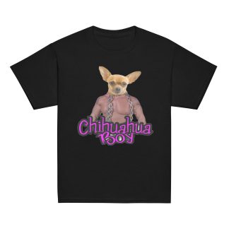 Wrestling With Maverick "Chihuahua Boy" Youth Short Sleeve T-Shirt