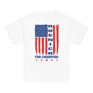 James Roenick "James Roenick Flag" Youth Short Sleeve T-Shirt