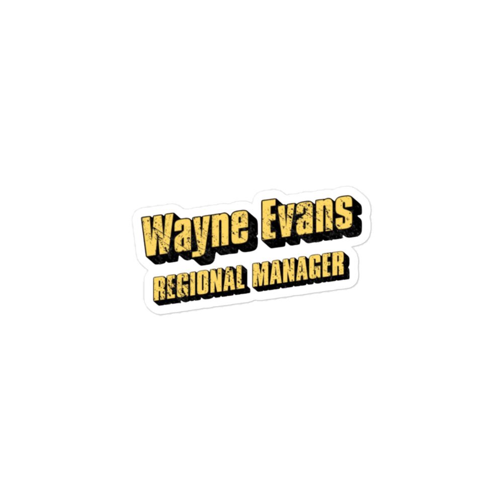 Wayne Evans "Out of the vault" Bubble-free stickers