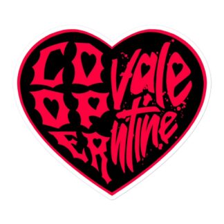 Cooper Valentine "OG Cooper Valentine Logo" Bubble-free stickers