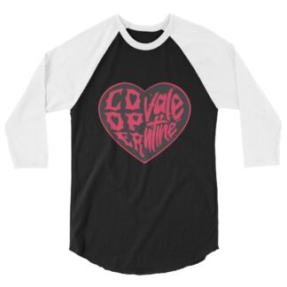 Cooper Valentine "OG Cooper Valentine Logo" 3/4 sleeve raglan shirt