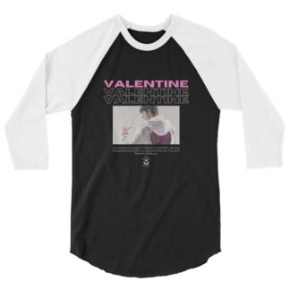 Cooper Valentine “Find Love” 3/4 sleeve raglan shirt