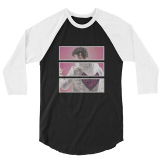 Cooper Valentine “Break Up” 3/4 sleeve raglan shirt