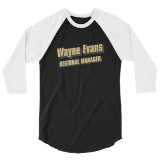 Wayne Evans "Out of the vault" 3/4 sleeve raglan shirt