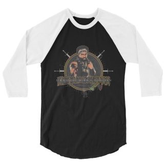 Sir Knight Merrik Donovan "The Beads and Blade" 3/4 sleeve raglan shirt