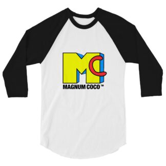 Coco Simpson "Magnum Coco for Nothing" 3/4 sleeve raglan shirt