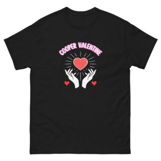 Cooper Valentine "Hand Heart" Short Sleeve Unisex T-Shirt