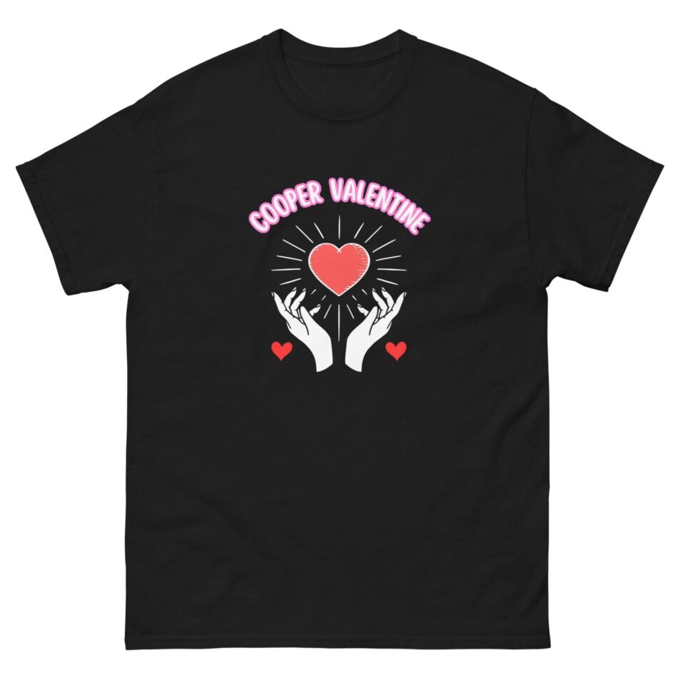 Cooper Valentine "Hand Heart" Short Sleeve Unisex T-Shirt