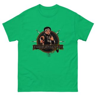 Sir Knight Merrik Donovan "The Beads and Blade" Short Sleeve Unisex t-shirt