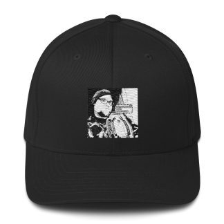 Wrestling With Maverick "Mike Maverick Cartoon" Flexfit Cap