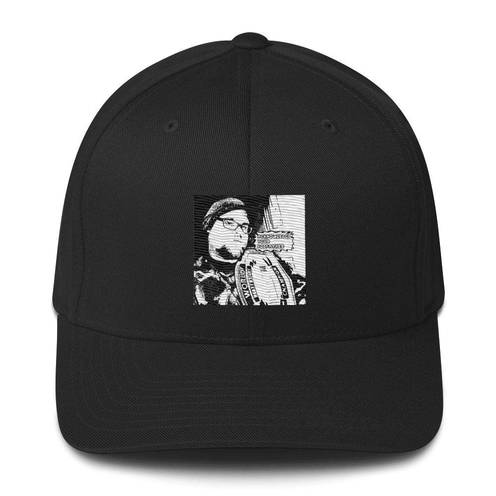 Wrestling With Maverick "Mike Maverick Cartoon" Flexfit Cap