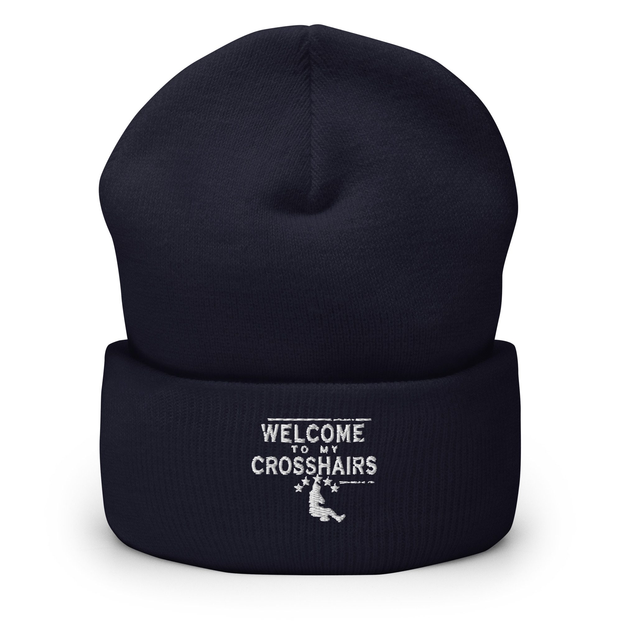 James Creed "Welcome to my Crosshairs" Cuffed Beanie