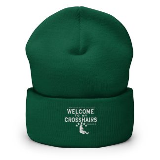 James Creed "Welcome to my Crosshairs" Cuffed Beanie