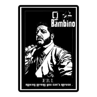 CJ Bambino “Cigar” Bubble-free stickers