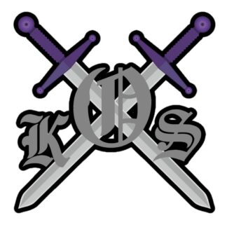 K-OS "Purple Logo" Bubble-free stickers