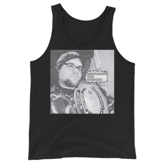 Wrestling With Maverick "Mike Maverick Cartoon" Unisex Tank Top