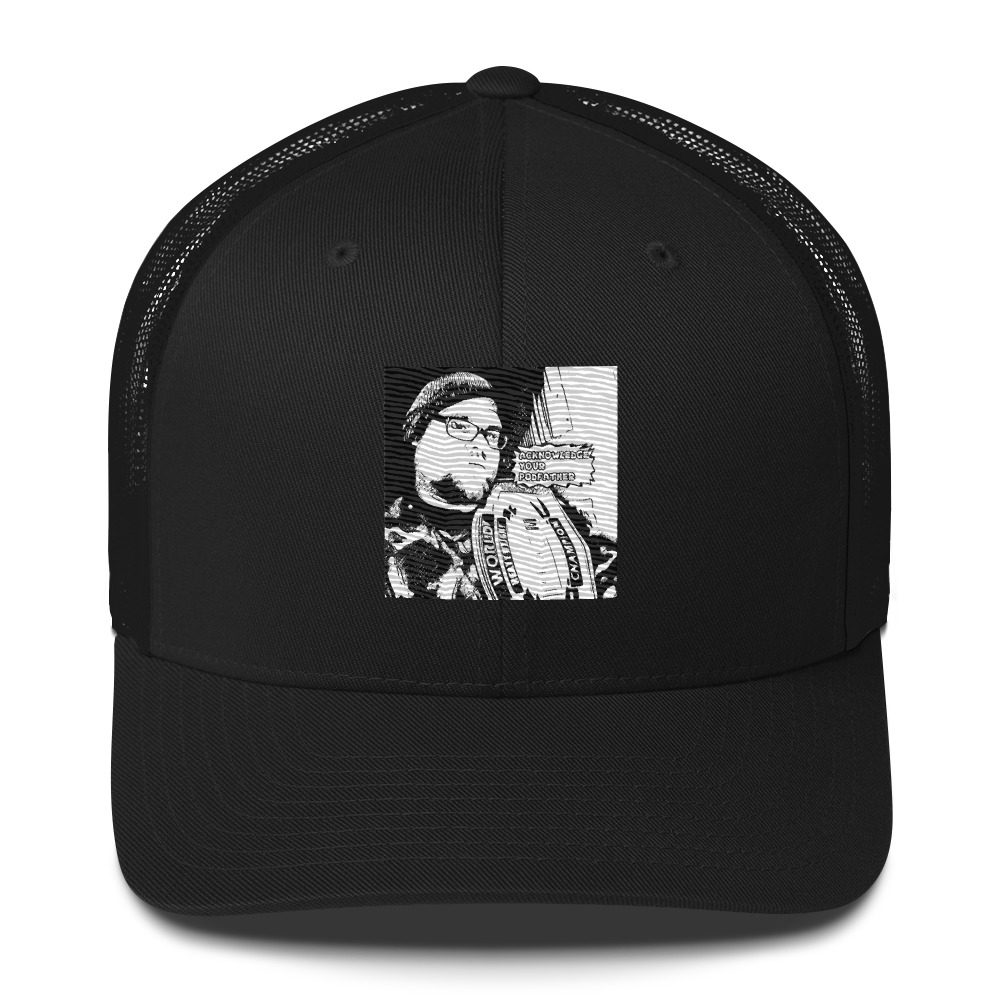 Wrestling With Maverick "Mike Maverick Cartoon" Trucker Hat