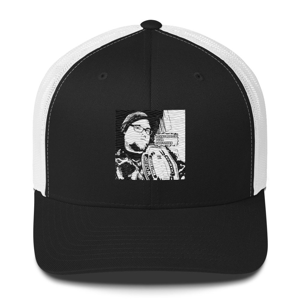 Wrestling With Maverick "Mike Maverick Cartoon" Trucker Hat