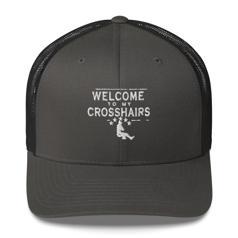 James Creed "Welcome to my Crosshairs" Trucker Hat