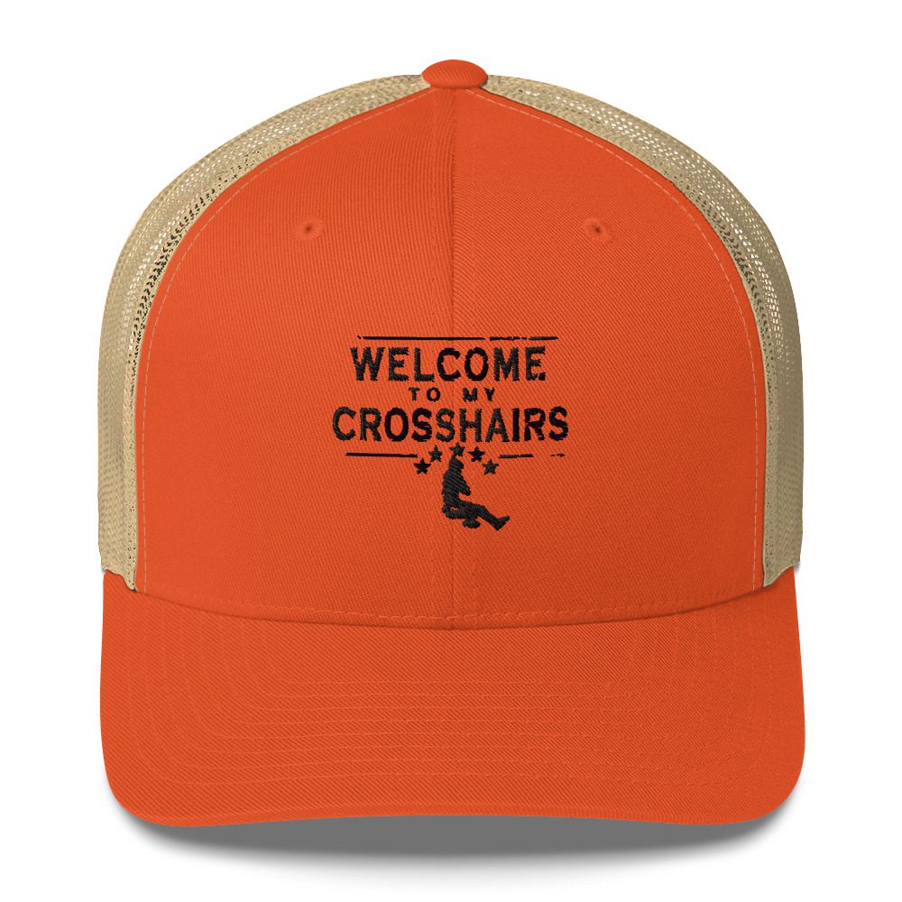 James Creed "Welcome to my Crosshairs" Trucker Hat