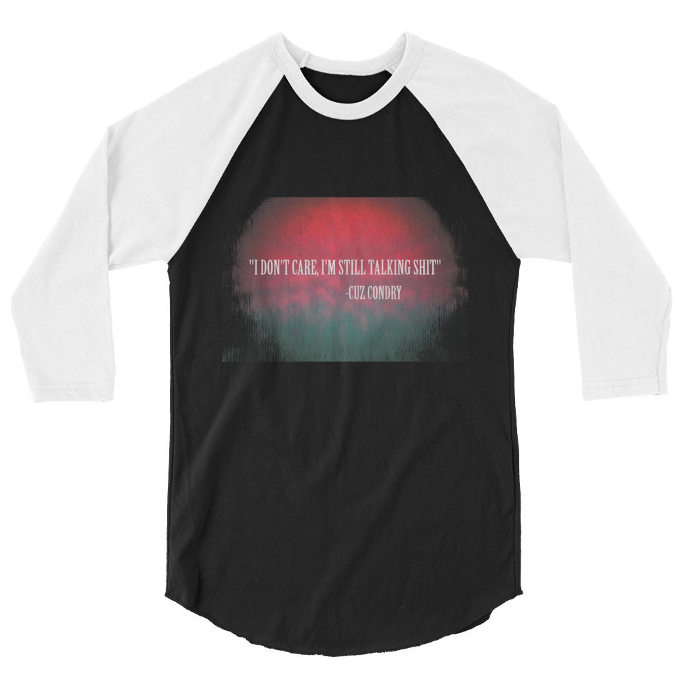 Shit Show Wrasslin "Condry's wise words" 3/4 sleeve raglan shirt
