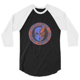 Fantastic League of Wrestling "Dragons Quest" 3/4 sleeve raglan shirt