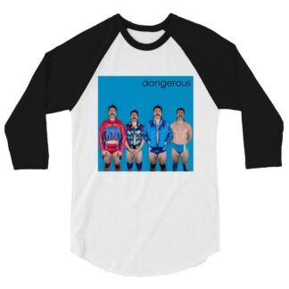 Steven Bradley "Steven Bradley Blue Album" 3/4 sleeve raglan shirt
