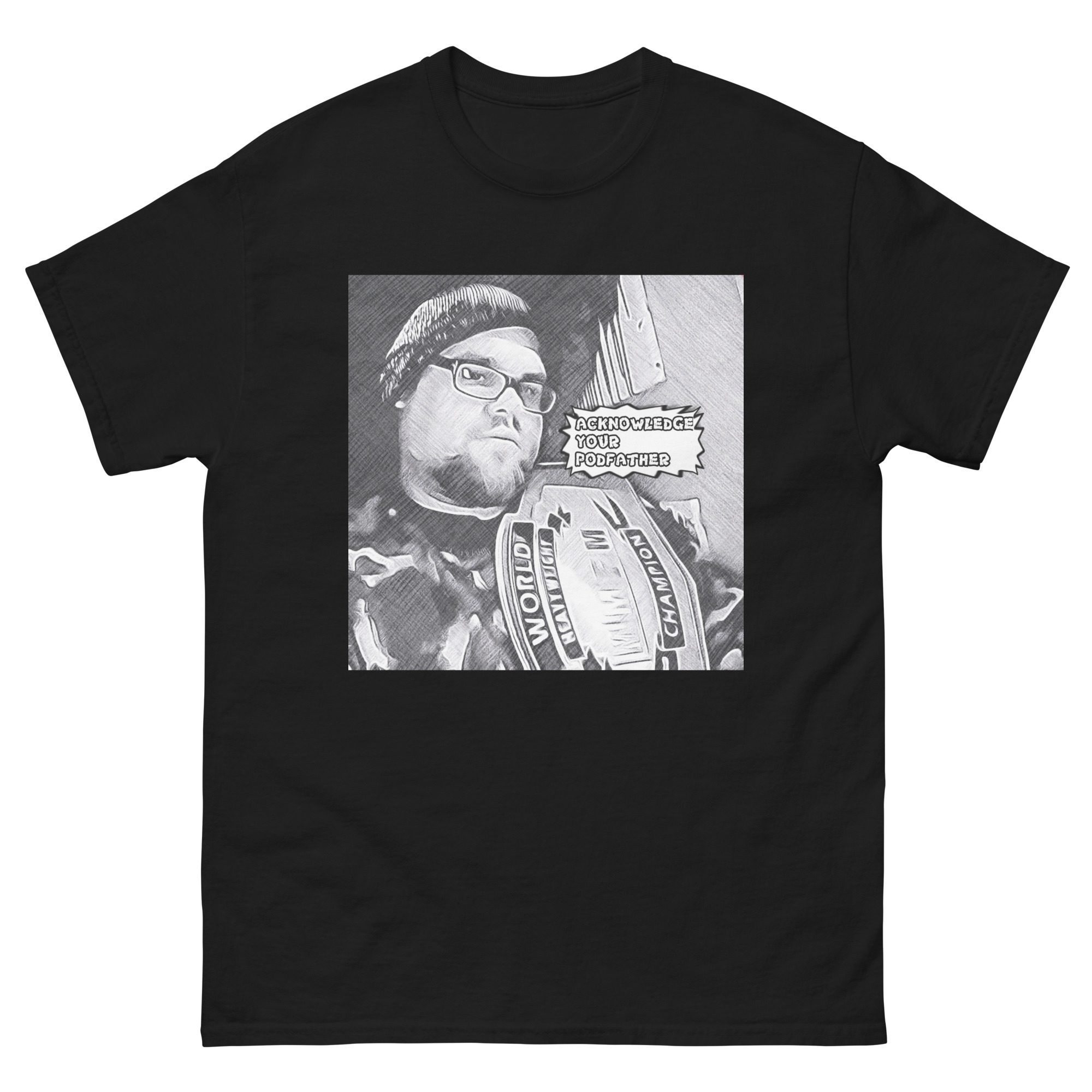 Wrestling With Maverick "Mike Maverick Cartoon" Short Sleeve Unisex t-shirt