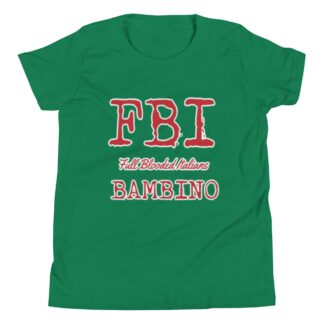 CJ Bambino “New School F.B.I.” Youth Short Sleeve T-Shirt