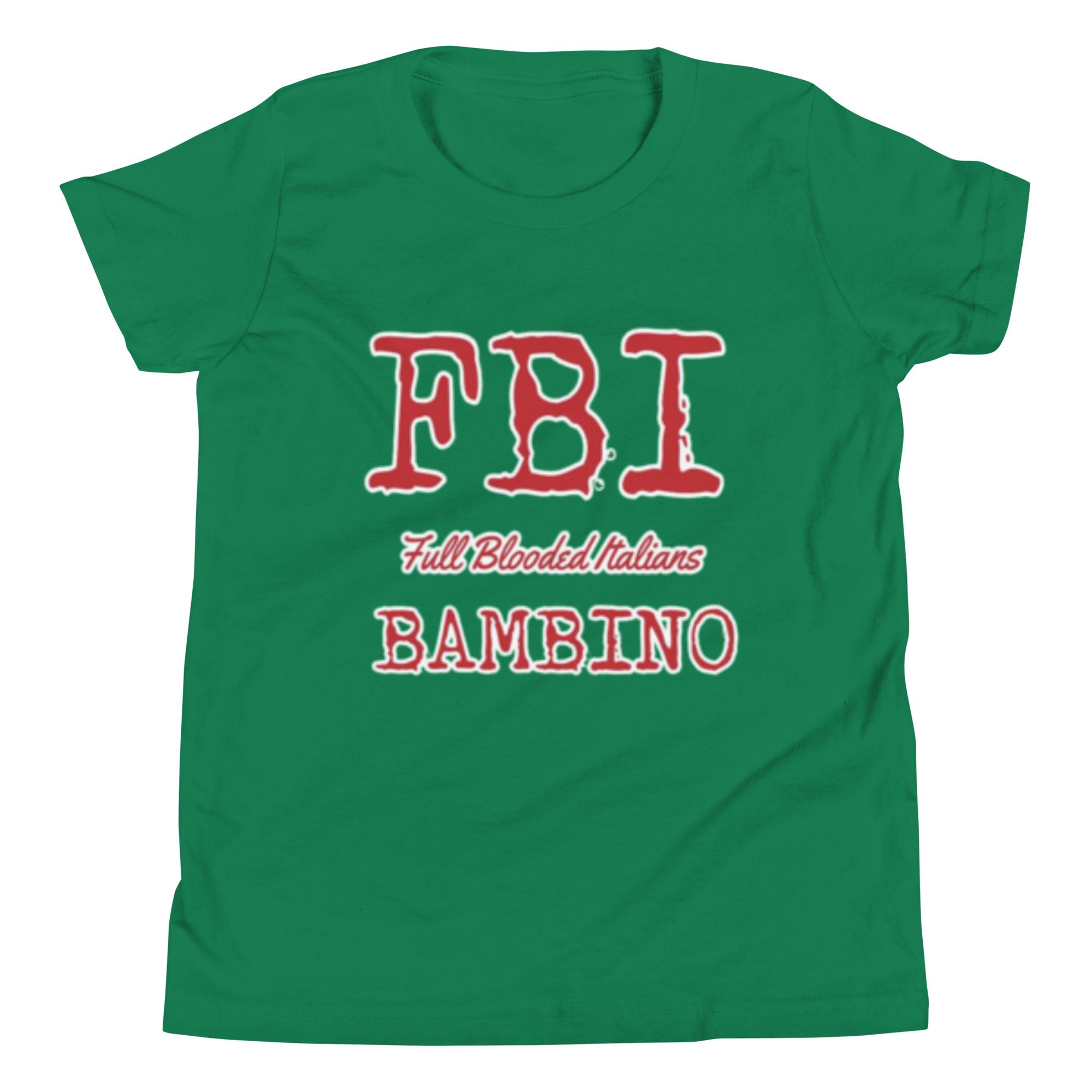 CJ Bambino “New School F.B.I.” Youth Short Sleeve T-Shirt