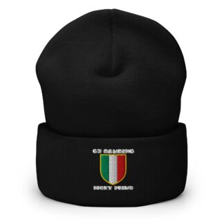 CJ Bambino "The Cugino’s Italian Crest w/ Nicky Primo" Cuffed Beanie