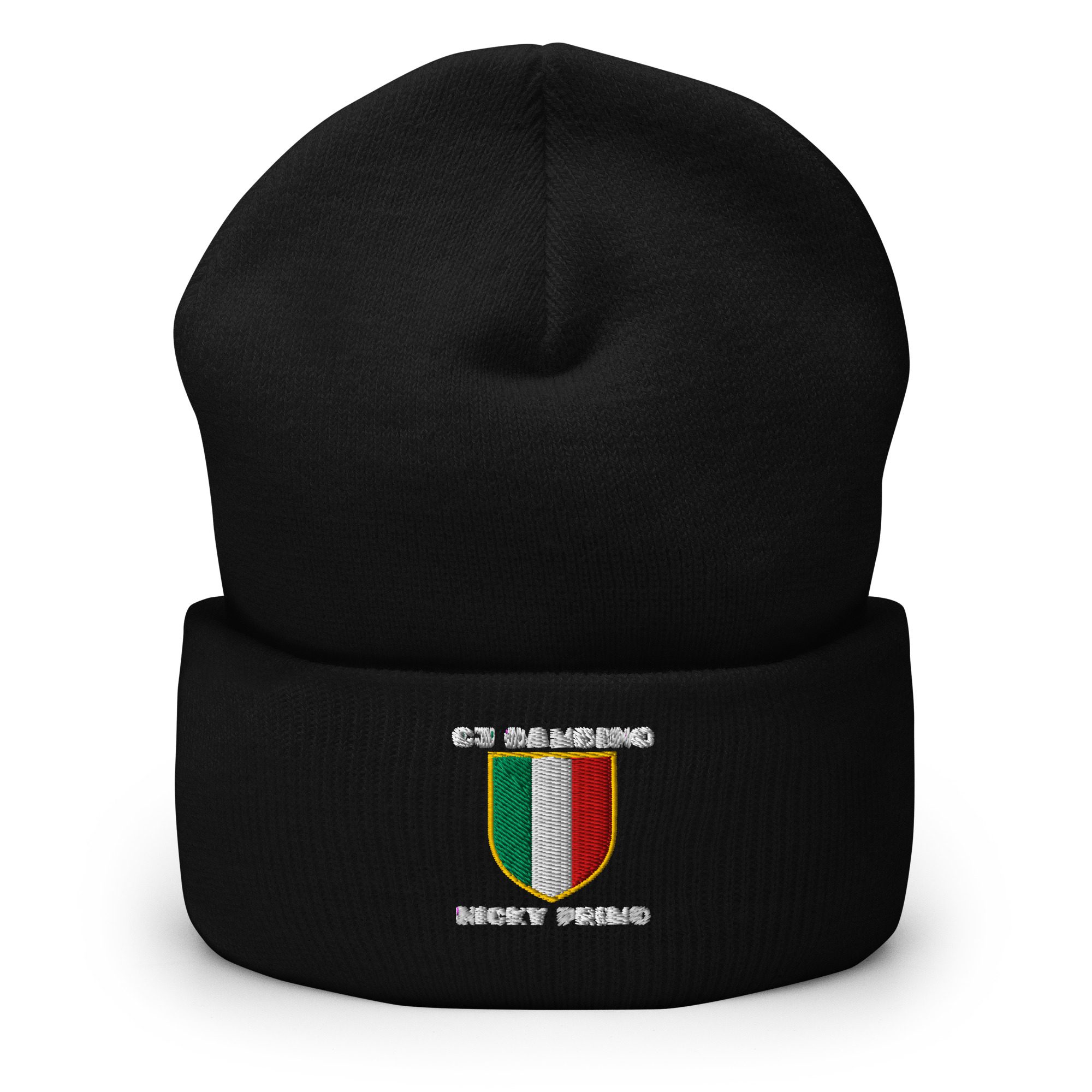 CJ Bambino "The Cugino’s Italian Crest w/ Nicky Primo" Cuffed Beanie