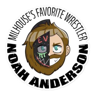 LvlUpNoah "Evil “Noah Anderson”" Bubble-free stickers