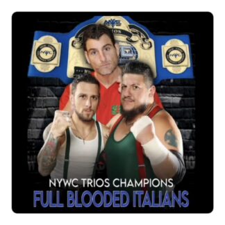 CJ Bambino "FBI- NYWC Trio’s Champs" Bubble-free stickers