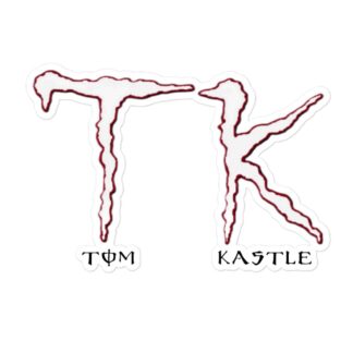 Tom Kastle "TK logo" Bubble-free stickers