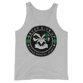 Green Monkey Sport "GMS Logo Circle Grunge" Unisex Tank Top