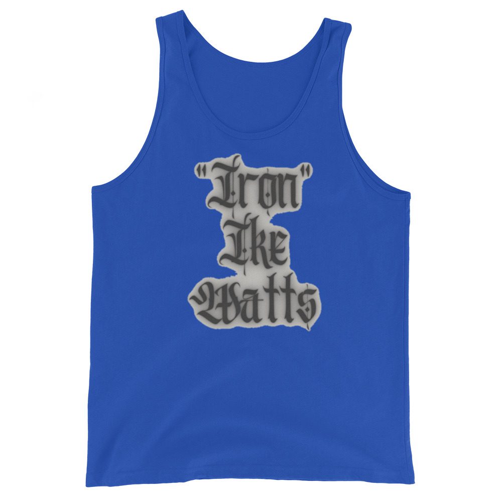 Ike Watts "Iron Ike Watts2" Unisex Tank Top