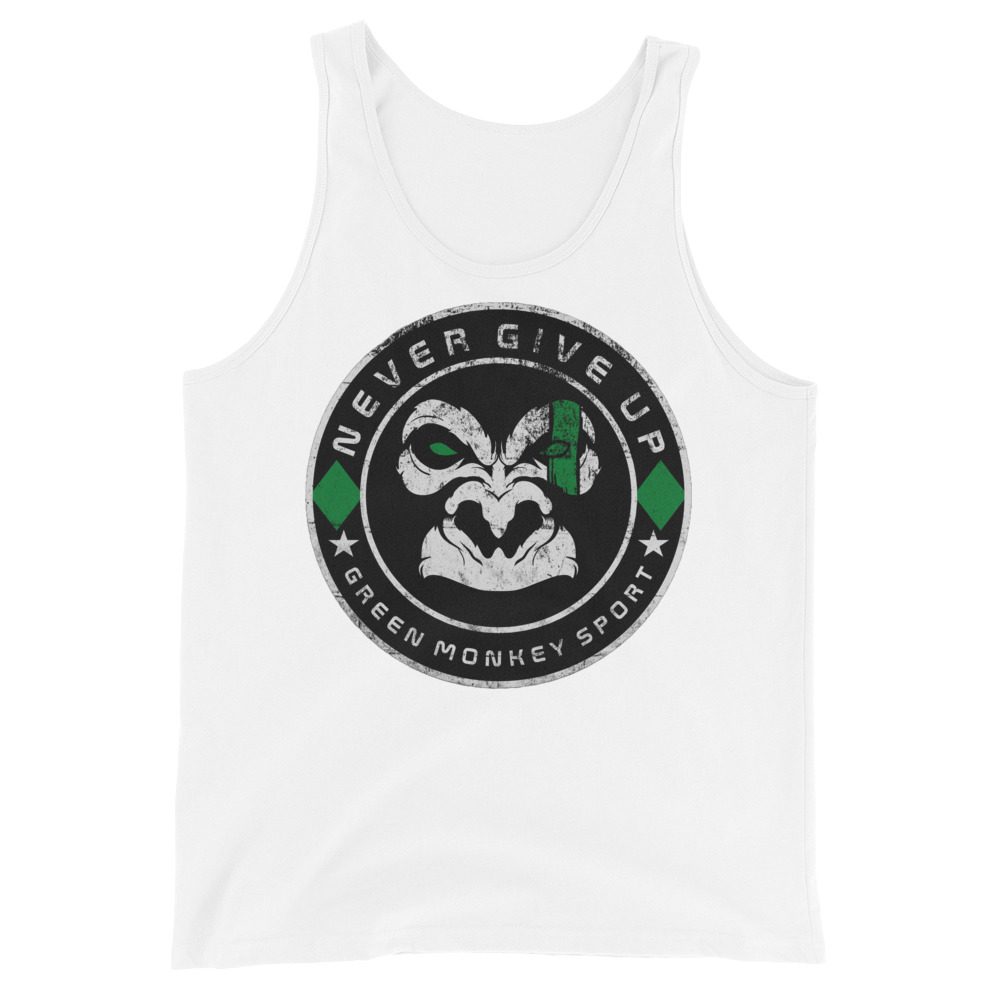 Green Monkey Sport "GMS Logo Circle Grunge" Unisex Tank Top