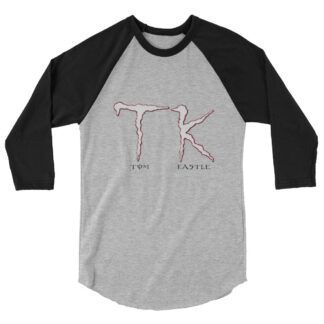 Tom Kastle "TK logo" 3/4 sleeve raglan shirt