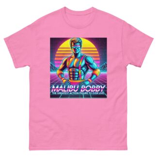 Malibu Bobby "The greatest action figure to ever live" Short Sleeve Unisex t-shirt