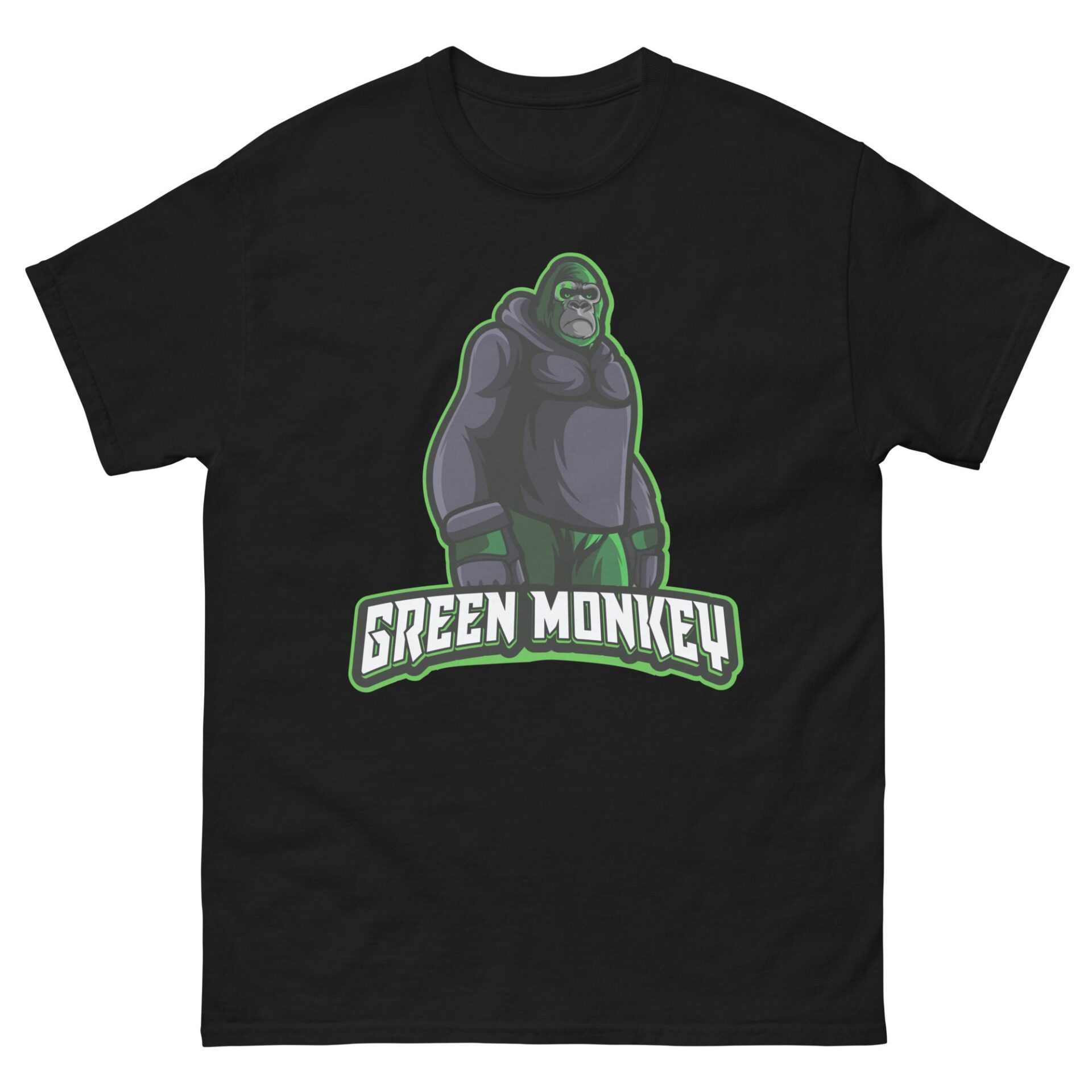 Green Monkey Sport "GMS Comic Monkey" Short Sleeve Unisex t-shirt