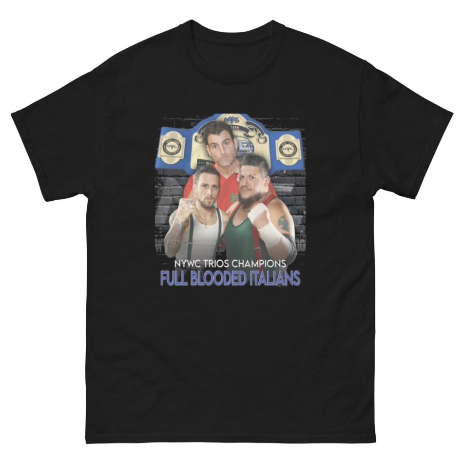 CJ Bambino "FBI- NYWC Trio’s Champs" Short Sleeve Unisex t-shirt