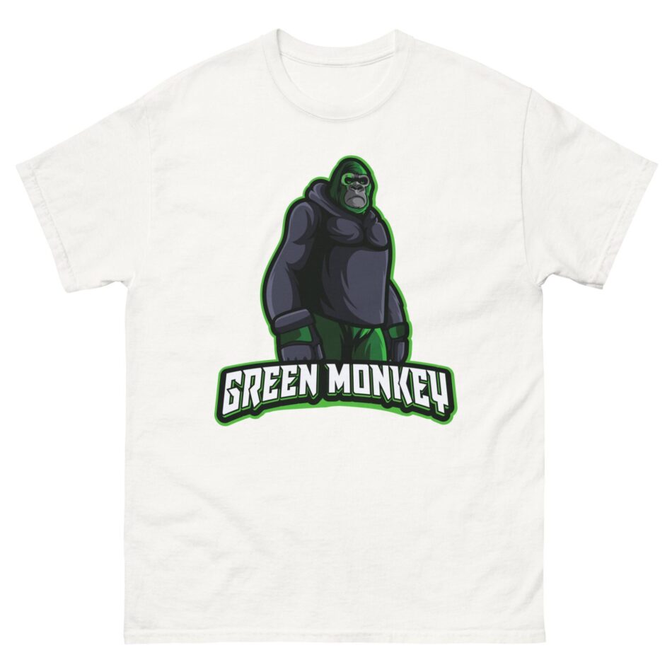 Green Monkey Sport "GMS Comic Monkey" Short Sleeve Unisex t-shirt